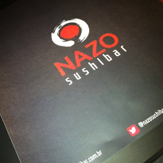 รูปภาพถ่ายที่ Nazo Sushi Bar โดย Rodrigo S. เมื่อ 8/10/2012