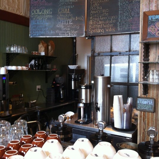 Photo taken at Bowery Coffee by Govind K. on 7/18/2012