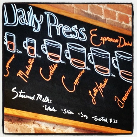Photo taken at Daily Press Coffee by Carmen d. on 8/6/2012