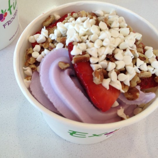 Exotic Berry Frozen Yogurt Frozen Yogurt Shop