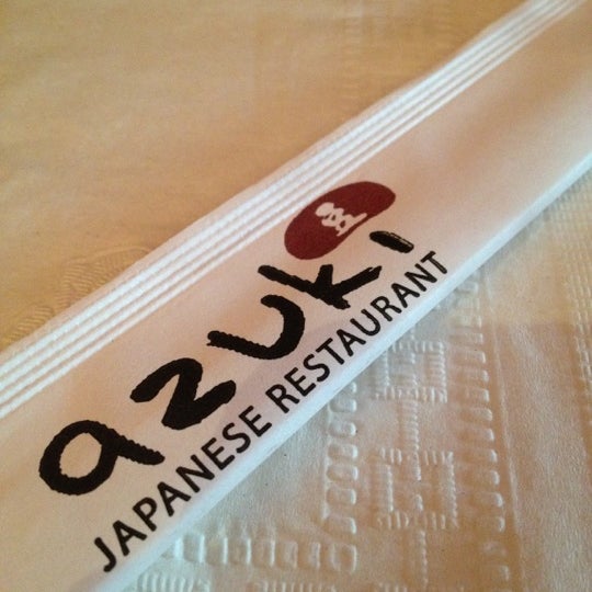 Photo taken at Azuki Sushi by Lizzie P. on 5/11/2012