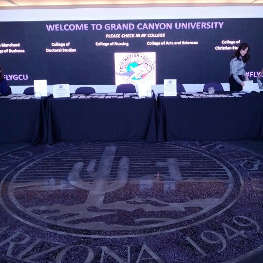 Photo taken at Grand Canyon University Arena by Jason B. on 3/28/2012