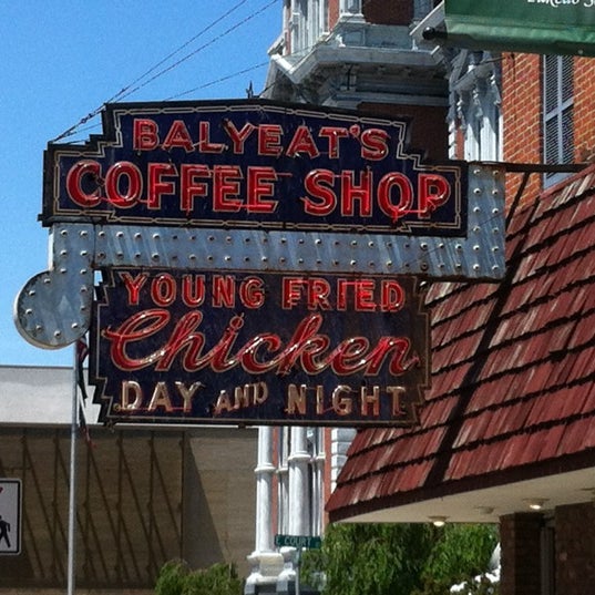 Balyeats Coffee House (Now Closed) Van Wert, OH