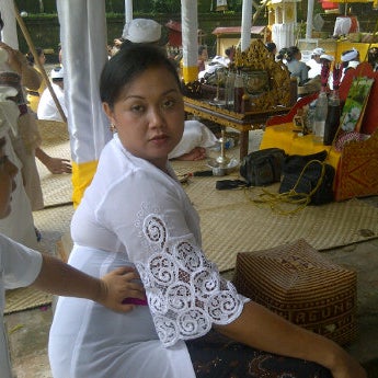 Photo taken at Pura Samuan Tiga by Gek T. on 5/11/2012