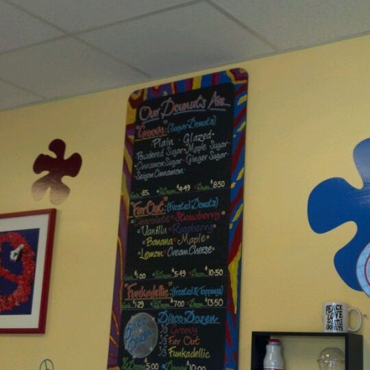 Photo taken at Peace Love &amp; Little Donuts by Angelina T. on 3/29/2012