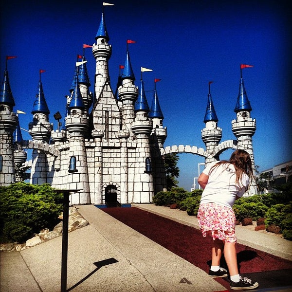 Photo taken at Camelot Golfland by Katie M. on 6/30/2012