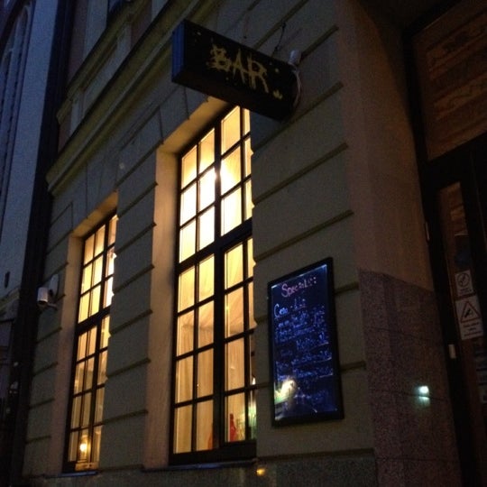 Photo taken at De Puta Madre bar &amp; cafe by Поп Н. on 5/1/2012