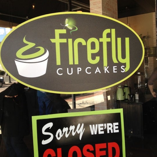 Photo taken at Firefly Cupcakes by Bill P. on 3/11/2012