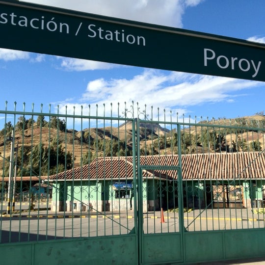 PeruRail Estación Poroy Poroy Station Poroy