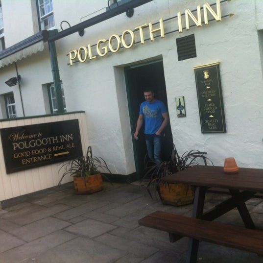 Photo taken at Polgooth Inn by Chris A. on 5/27/2012