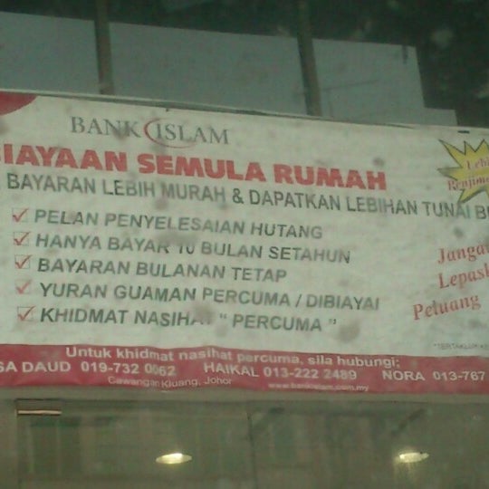 Bank Islam Johor Bahru Waktu Operasi