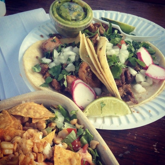 Photo taken at Rancho Bravo Tacos by Roxy R. on 8/3/2012