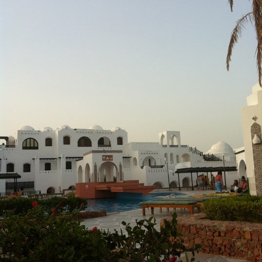 Photo taken at Arabella Azur Resort by Ayman S. on 5/1/2012