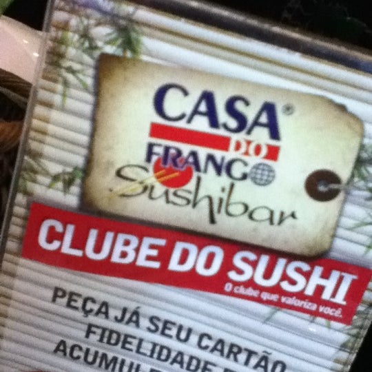 2/16/2012にLourenço M.がCasa do Frango Sushibarで撮った写真