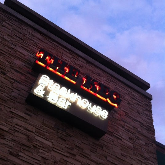 Photo taken at The Keg Steakhouse + Bar - Leslie Street by Dukey D. on 5/5/2012