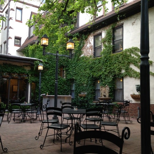 Best courtyard. Truly an amazing place. The pub is great; good food and Magic Hat #9 on tap. Love it here.