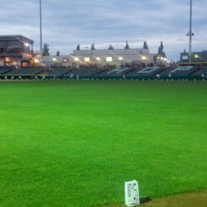 Photo taken at Joseph L Bruno Stadium by Virginia H. on 6/10/2012