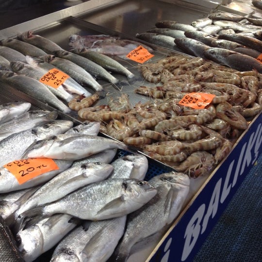 Fethiye Balık Hali Fish Market in Fethiye