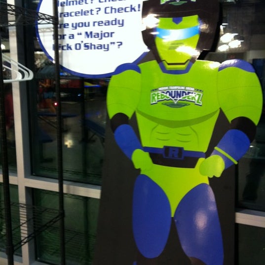 Photo taken at Rebounderz Sterling by Andy O. on 4/29/2012