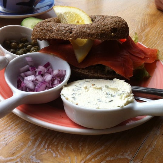 Bagels & Beans Bagel Shop in Stadsdriehoek