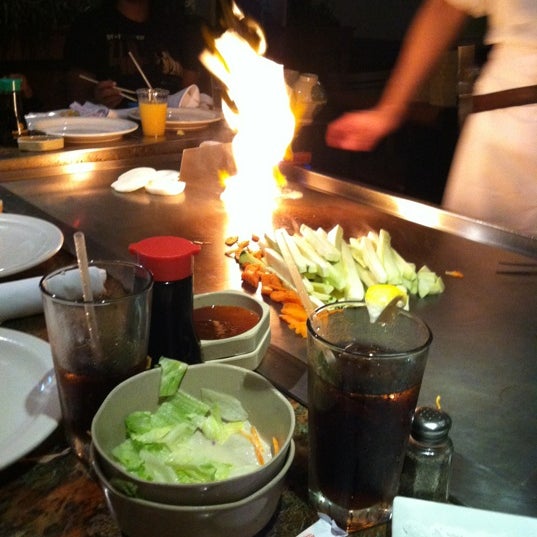 Photo taken at Arirang Hibachi Steakhouse &amp; Sushi Bar by KuKu M. on 5/24/2012