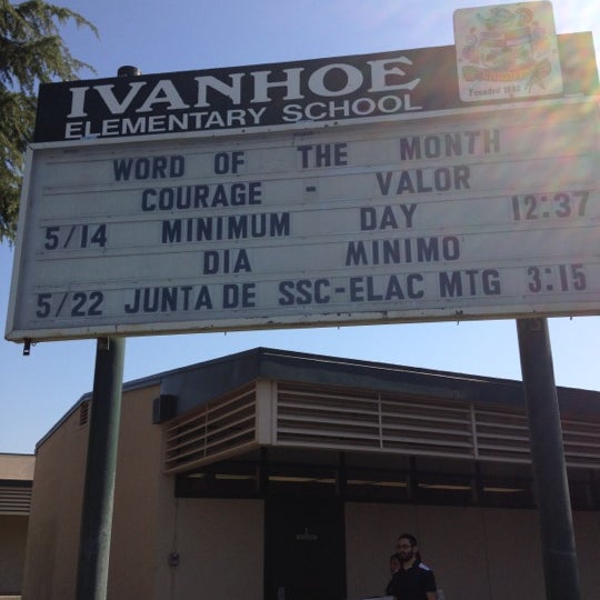 Ivanhoe Elementary School Ivanhoe, CA