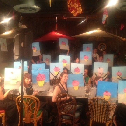 Check out Wine and Canvas- we paint a masterpiece and drink some cocktails at Coconuts weekly!!!