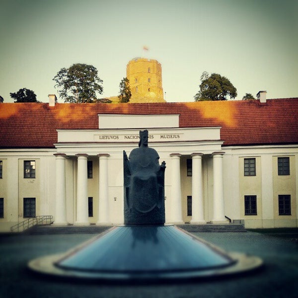 Photo taken at Monument to King Mindaugas by Oleg P. on 6/29/2012