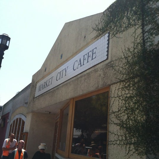 Photo taken at Market City Caffe by Junkyard S. on 8/22/2012