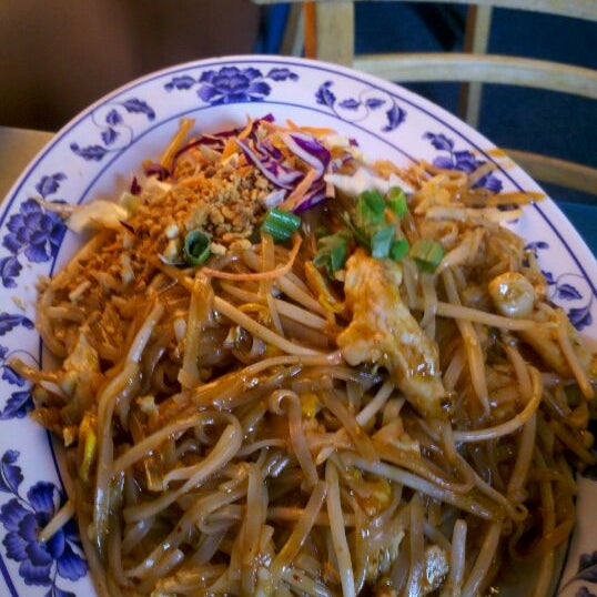 Photo taken at Kwanjai Thai Cuisine by Cathy C. on 3/6/2012