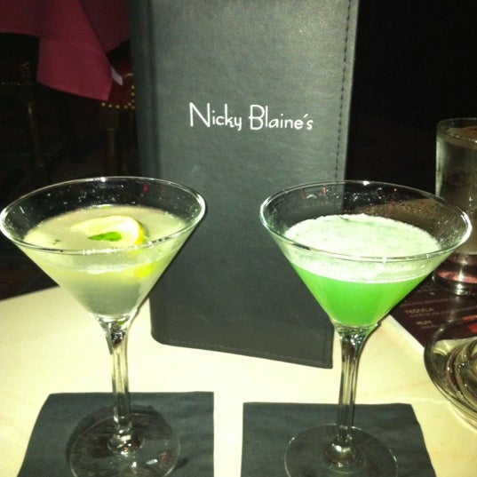 Photo taken at Nicky Blaine&#39;s Cocktail Lounge by MegAnne D. on 6/20/2012