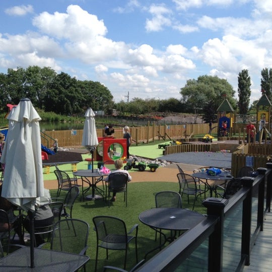 Award-winning garden & furniture centre with good (expensive) restaurant. New play area for kids just opened. Don't bother if you're in a budget!