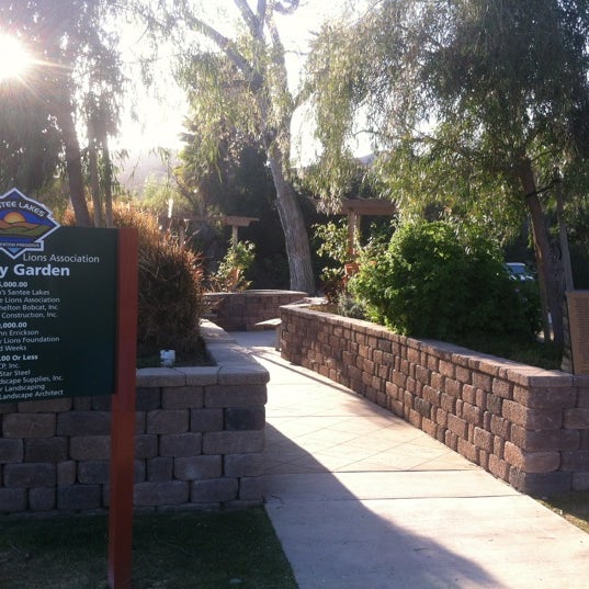 Santee Lakes Lions Club Sensory Gardens Garden In Santee