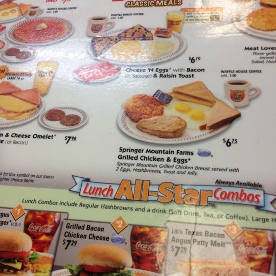 waffle house breakfast spot in richmond