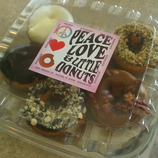 Photo taken at Peace Love &amp; Little Donuts by Joyce on 8/5/2012