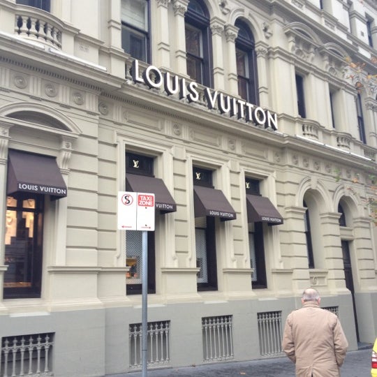 Louis Vuitton Collins Street Melbourne
