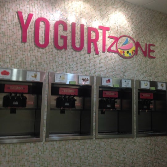 Photo taken at Yogurt Zone by Pierce A. on 6/14/2012