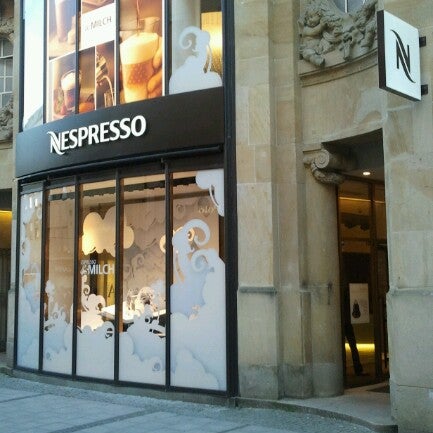 Drejning blad tapet Nespresso Boutique - Coffee Shop in München