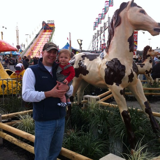 Photo taken at The San Antonio Stock Show &amp; Rodeo by Ryan S. on 2/21/2012
