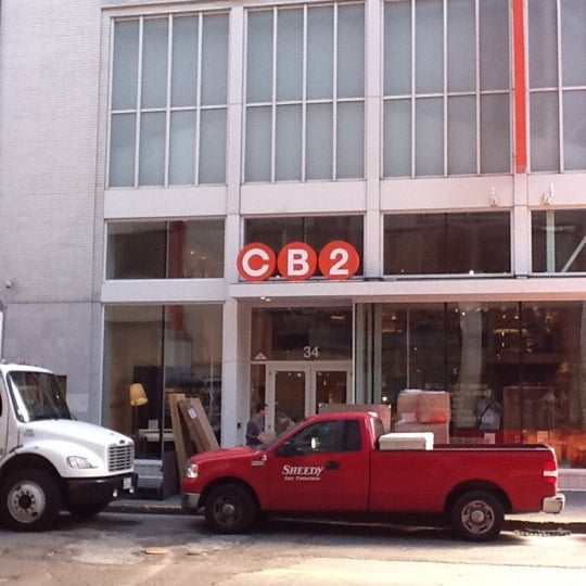 Photo taken at CB2 Union Square by Taylor E. on 3/7/2012