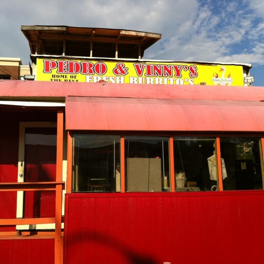 Photo taken at Pedro and Vinny&#39;s Fresh Burritos by Virginialicous on 6/7/2012