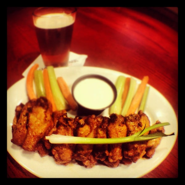 Have you tried Bricktown Brewery’s Buffalo Wings?  They recreated the original recipe from the anchor bar in Buffalo, NY. Fried crispy, hot and spicy!!  This tastes as crazy awesome as it sounds!