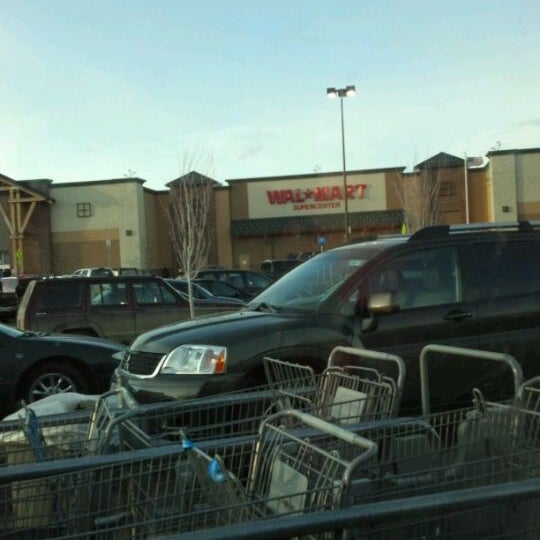 Walmart Supercenter Big Box Store in Spokane