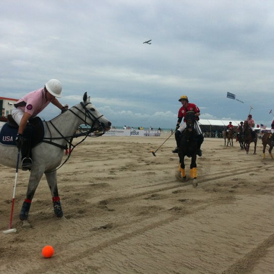 Photo taken at Miami Beach Polo World Cup by Ashley C. on 4/28/2012