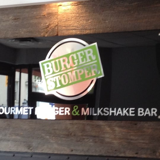 Photo taken at Burger Stomper Gourmet Burger &amp; Milkshake Bar by Mick F. on 6/2/2012