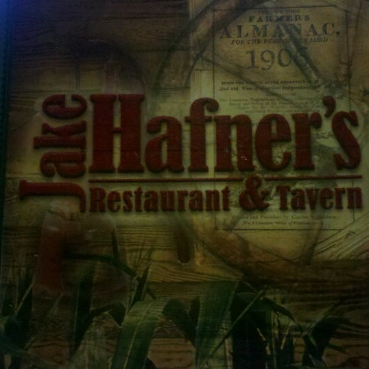 Photo taken at Jake Hafner&#39;s Restaurant &amp; Tavern by Guy V. on 8/24/2012