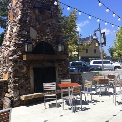 Photo taken at Fire Stone Wood Fired Pizza &amp; Grill by Olivia M. on 8/27/2012