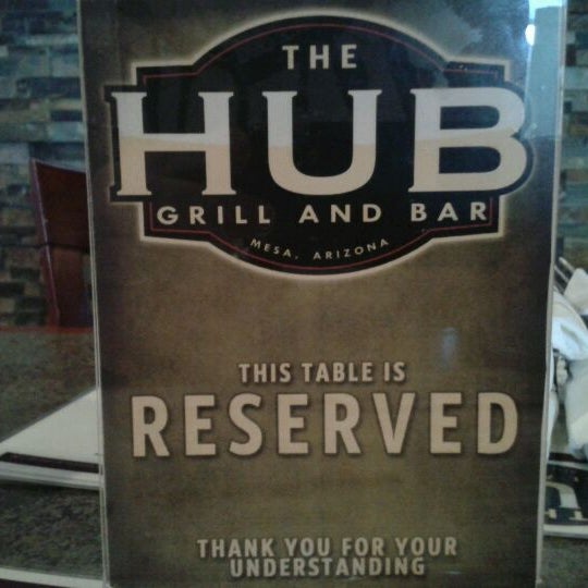 Photo taken at The Hub Grill And Bar by The Insurance Team on 2/5/2012