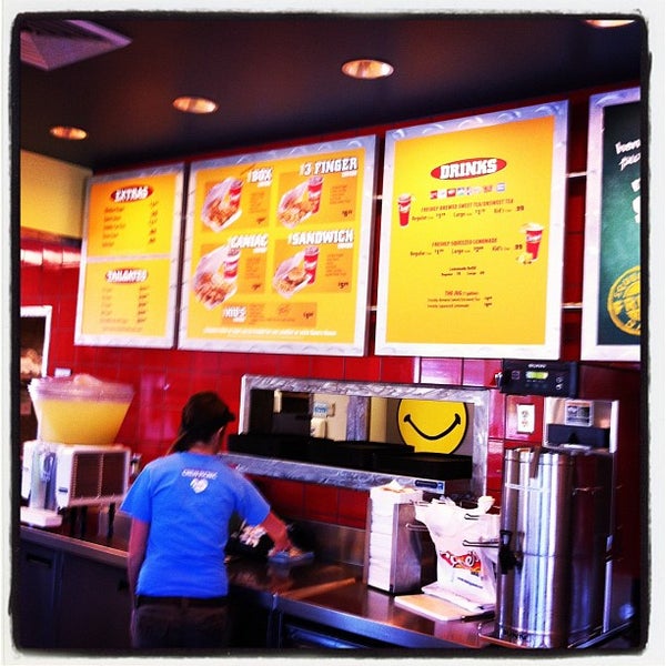 Photo taken at Raising Cane&#39;s Chicken Fingers by Jalil P. on 6/21/2012