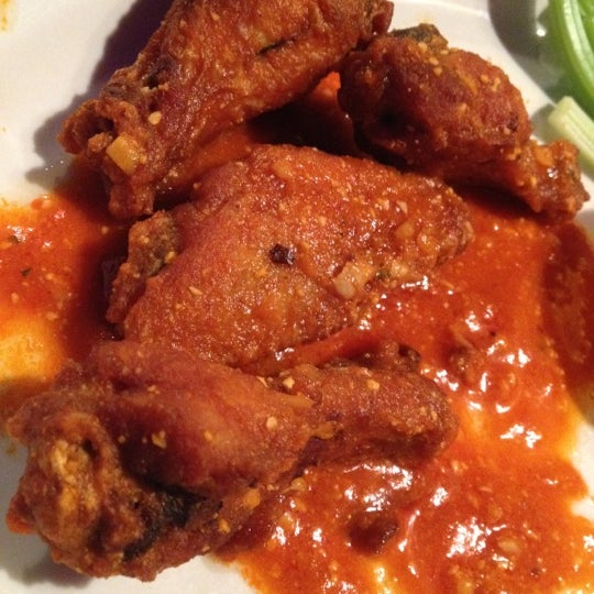 Hot wings are great, when cooked to order. Otherwise, expect a surprise cold wing every now and again. :(